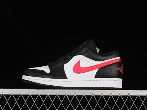 All categories Air Jordan Jordan series basketball shoes Air Jordan 1 Low G version pure original Air Jordan 1 Low "Siren Red" AJ1 Joe 1 black and white red low-top cultural basketball shoes DC0774-004